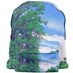 Drawing Of A Summer Day Giant Full Print Backpack by Fractalsandkaleidoscopes