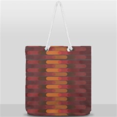 Zappwaits Zz Full Print Rope Handle Tote (large) by zappwaits