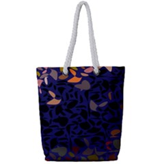 Zappwaits Full Print Rope Handle Tote (small) by zappwaits