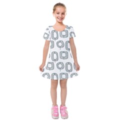 Forest Patterns 16 Kids  Short Sleeve Velvet Dress by Sobalvarro
