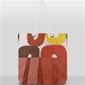 Sophie Taeuber Arp, Composition à Motifs D arceaux Ou Composition Horizontale Verticale Full Print Rope Handle Tote (Large) View2