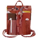 Sophie Taeuber Arp, Composition à Motifs D arceaux Ou Composition Horizontale Verticale Flap Top Backpack View3