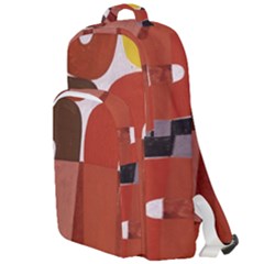 Sophie Taeuber Arp, Composition À Motifs D arceaux Ou Composition Horizontale Verticale Double Compartment Backpack by Sobalvarro