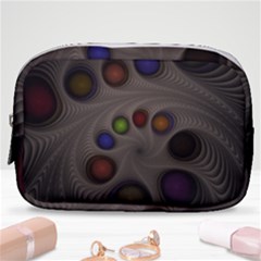 Fractal Fantasy Abstract Pattern Make Up Pouch (small) by Wegoenart