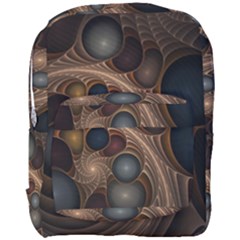 Fractal Fantasy Design Construction Full Print Backpack by Wegoenart