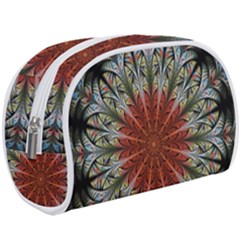 Fractal Floral Fantasy Flower Makeup Case (large) by Wegoenart