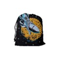 Astronaut Planet Space Science Drawstring Pouch (Medium) View2