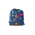 Space Sketch Set Colored Drawstring Pouch (Small) View2