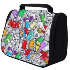 Graffiti Characters Seamless Pattern Full Print Travel Pouch (big) by Nexatart
