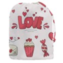 Hand Drawn Valentines Day Element Collection Drawstring Pouch (3XL) View1