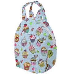 Cupcake Doodle Pattern Travel Backpacks by Sobalvarro