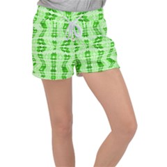 Digital Illusion Velour Lounge Shorts by Sparkle