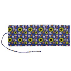 Hawaii Ghost Blue Roll Up Canvas Pencil Holder (m) by snowwhitegirl