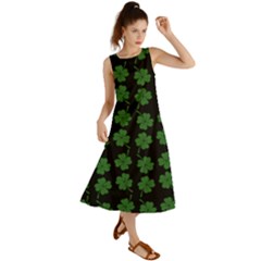 St Patricks Day Summer Maxi Dress by Valentinaart