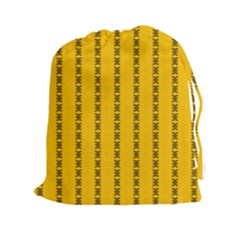 Digital Stars Drawstring Pouch (2xl) by Sparkle