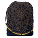 Luxury Mandala Background Drawstring Pouch (3XL) View2