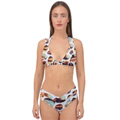 Gems Double Strap Halter Bikini Set by Sparkle