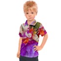 Poppy Flower Kids  Polo Tee View1