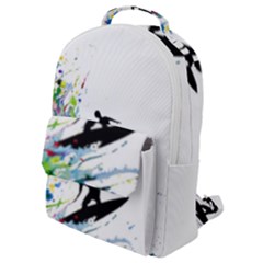 Nature Surfing Flap Pocket Backpack (small) by Sparkle