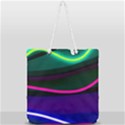 Neon Wonder Full Print Rope Handle Tote (Large) View2