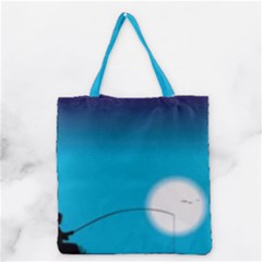 Fishing Grocery Tote Bag by Sparkle