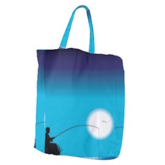 Fishing Giant Grocery Tote by Sparkle