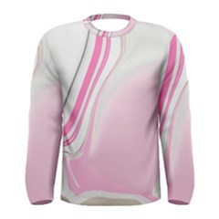 Modern Pink Men s Long Sleeve Tee by Sparkle