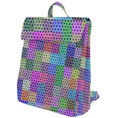 Blocks Stars Flap Top Backpack by Sparkle