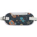 Space Seamless Pattern Rounded Waist Pouch View1