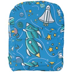 About Space Seamless Pattern Full Print Backpack by Vaneshart