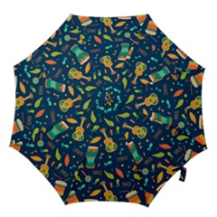 Brazil Musical Instruments Seamless Carnival Pattern Hook Handle Umbrellas (medium) by Vaneshart