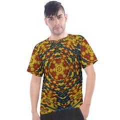 Yuppie And Hippie Art With Some Bohemian Style In Men s Sport Top by pepitasart