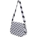 Freedom Concept Graphic Silhouette Pattern Saddle Handbag View2