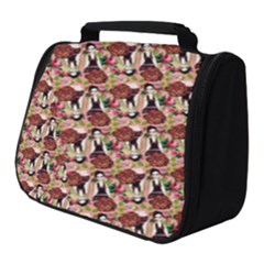 Swimmer 20s Pink Full Print Travel Pouch (small) by snowwhitegirl