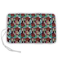 Swimmer 20s Blue Pen Storage Case (m) by snowwhitegirl