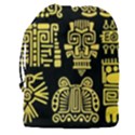 American Golden Ancient Totems Drawstring Pouch (3XL) View2