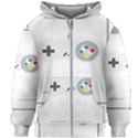 I Had to Pause My Game to Be Here Kids  Zipper Hoodie Without Drawstring View1