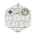 I Had to Pause My Game to Be Here Wooden Puzzle Hexagon View1