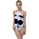 Soccer Lovers Gift Go with the Flow One Piece Swimsuit View1