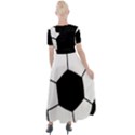 Soccer Lovers Gift Button Up Short Sleeve Maxi Dress View2
