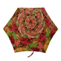 Spring Leafs Mini Folding Umbrellas by Sparkle