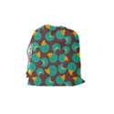 Vector-illustration-seamless-pattern-with-cartoon-duck Drawstring Pouch (Medium) View2