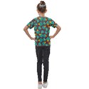 Vector-illustration-seamless-pattern-with-cartoon-duck Kids  Mesh Piece Tee View2