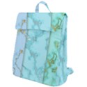 Background marble set Flap Top Backpack View1