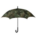 Camouflage-splatters-background Hook Handle Umbrellas (Small) View3