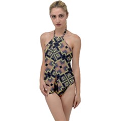 Seamless-mexican-pattern Go With The Flow One Piece Swimsuit by Vaneshart