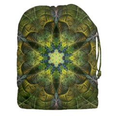 Fractal Fantasy Design Background Drawstring Pouch (3xl) by Vaneshart