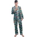 Kawaiicollagepattern2 Men s Long Sleeve Satin Pyjamas Set View1