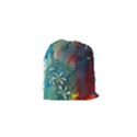 Flower Dna Drawstring Pouch (XS) View2