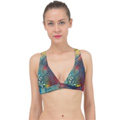 Flower Dna Classic Banded Bikini Top by RobLilly